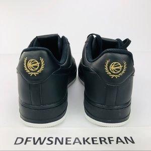 nike air force 1 gold leaf crest